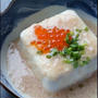 絹豆腐にプチプチ明太餡がけ♪のレシピ。