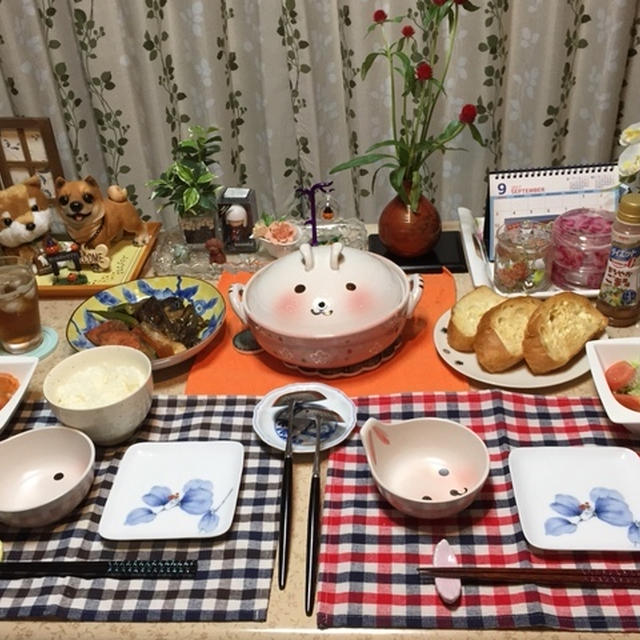 鮭なすとスンドゥブ