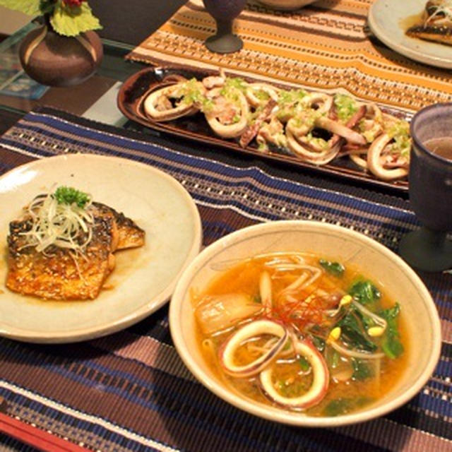 ヘルシーな韓国家庭料理風
