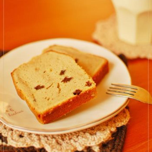 マロンバターケーキ♪/抹茶ホワイトチョコクッキー**