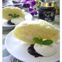 クリームチーズの爽やか蒸しケーキ