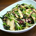 【簡単レシピ】タコの水菜とわかめのサラダ♪中華風味♪ by bvividさん