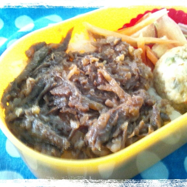 松阪牛の佃煮弁当☆