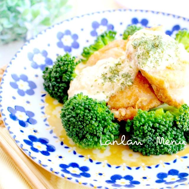 カリカリ♪簡単からあげの手作りタルタルソースかけ