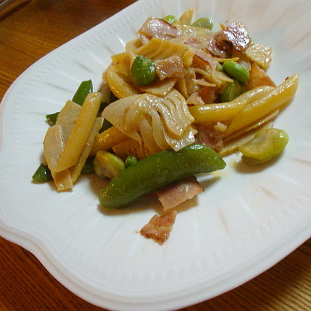 そら豆炒め