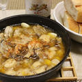 ぽかぽかHOTレシピ♡ピリ辛♡牡蠣とエリンギのアヒージョ by とまとママさん