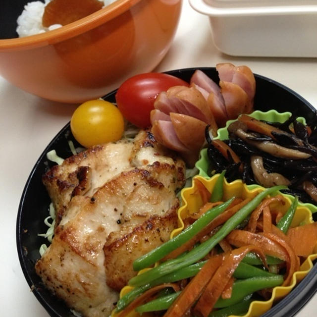 鶏胸肉ムニエル♡