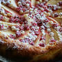 Apple Currant Yogurt Cakeヨーグルトポムポム真珠?でおめかし