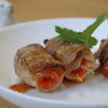 人参もやし肉詰め☆
