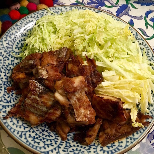 鯵の竜田揚げ、のつもりのご飯。