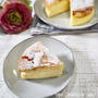 ふわしゅわな口溶け♡生クリーム不使用でヘルシー！簡単スフレチーズケーキ#michill