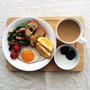6月10日の朝ごはん。調理時間9分