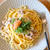 ランチやディナーにおすすめです＊豚肉と明太子のクリームパスタ＊