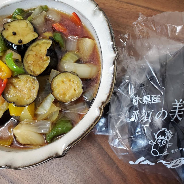 栃木県産なすレシピ第1弾🍆夏野菜マリネ