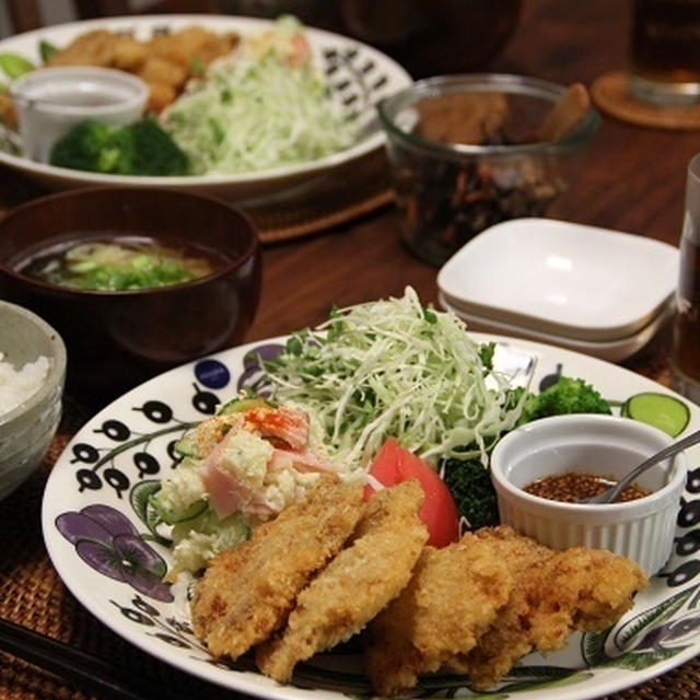 ヒレカツ定食。