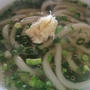 「葱と生姜のあんかけうどん」