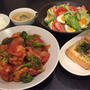 【昨日の晩ごはん☆鶏もも肉のトマト煮込み♪】