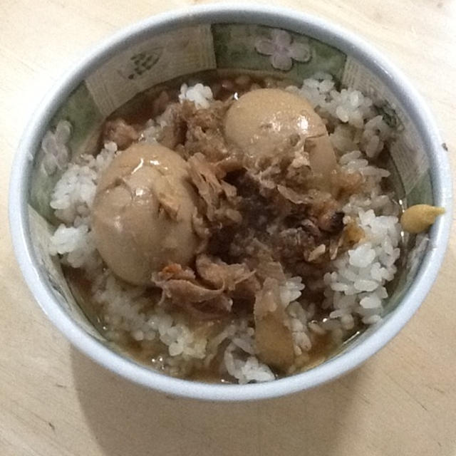 おでんのタマゴご飯