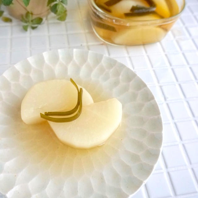 出汁がしみしみ『大根のだし煮』の作り置き