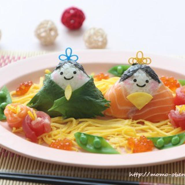 【ひな祭り動画レシピ】お雛様のちらし寿司　桃の節句のお祝いワンプレート
