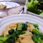 小松菜と油揚げの浅煮