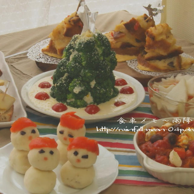 Christmas party!!! クリスマス会・イブの昼間に大人二人で。