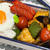 【お弁当】お弁当作り/bento/1品おかずで満足弁当/鶏肉と茄子の甘酢炒め《アラフィフ旦那》