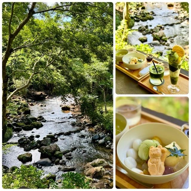 【伊豆】清流に癒される癒しの和カフェ「CHAKI CHAKI（茶気茶気）」と、足湯カフェのパン@伊豆へお出かけ2024.9①