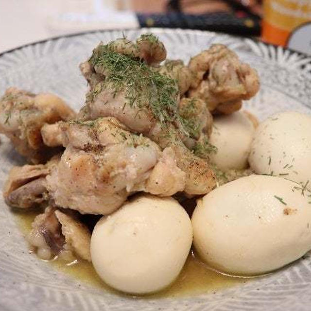 ★手羽元の塩レモン煮・#本日のおうちごはん