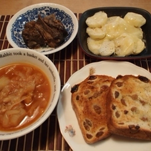 娘の朝ごはん