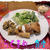 「鶏の唐揚げ」定食♪かぼちゃプリンつき♪