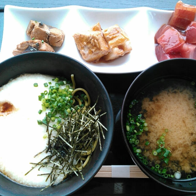 ランチ☆浅草むぎとろのとろろバイキング