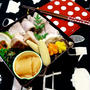 自家製チャーシュー弁当お正月料理の残り物を詰めたお弁当#クッキングラム#Oben...