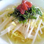 夏に冷え冷え☆梅ジンジャー中華麺
