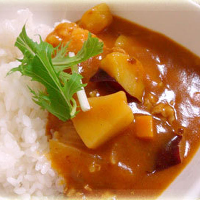 Wポテトのカレー☆３０周年マッチと。。。