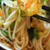 ■昼麺【簡単に　掻き揚げ餡かけうどん】午前中はグラウンドゴルフ（厚木及川球場）
