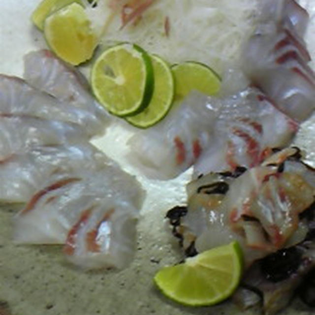 チヌ◎黒鯛◎さしみとあら炊き