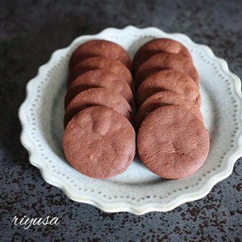 材料たったの2個！！グルテンフリーのショコラクッキー