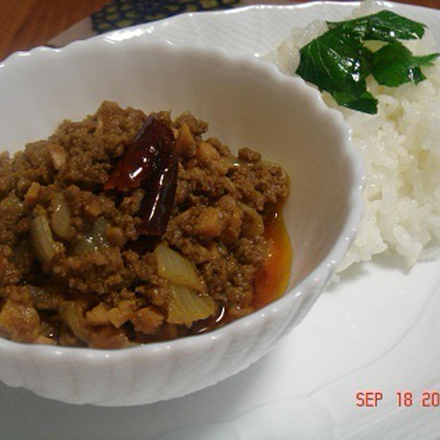 レンジで出来る☆こく旨キーマカレー