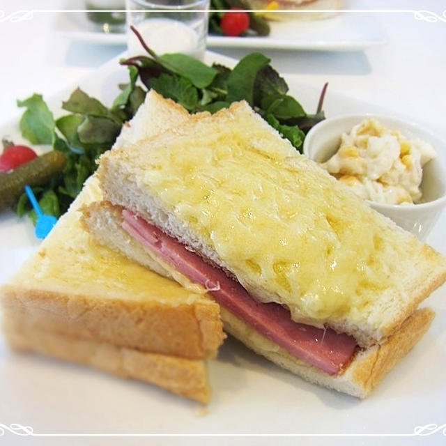 ペルティエ 表参道本店でランチ☆クロックムッシュ