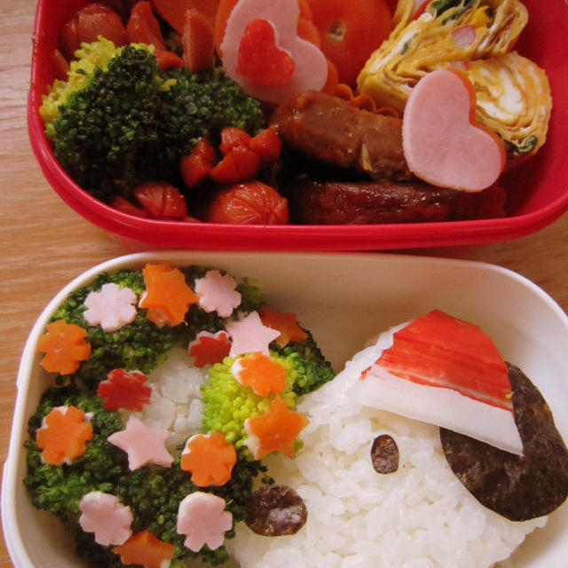 12月14日はサンタスヌーピー弁当