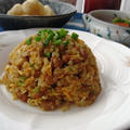 冬休みのお昼ご飯”納豆炒飯”と4歳児のお手伝い by PONCYANさん