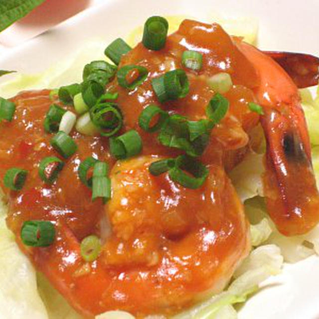 エビのチリソース