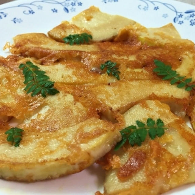 筍のチーズ焼き＆庭のすみれ♪