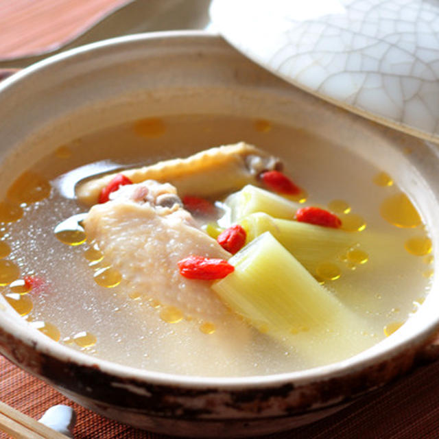 【メディア掲載】仕上げは土鍋におまかせ！　余熱で仕上げる、サムゲタン風スープ