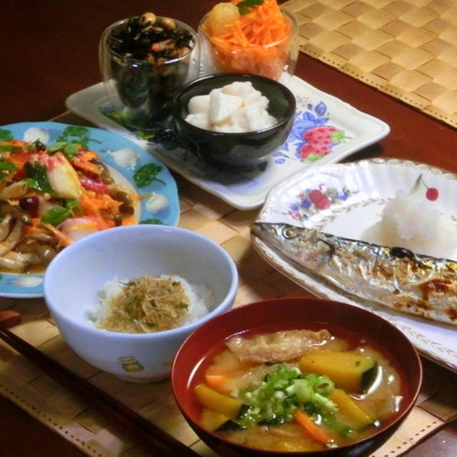 チリメン山椒ご飯！！　　　