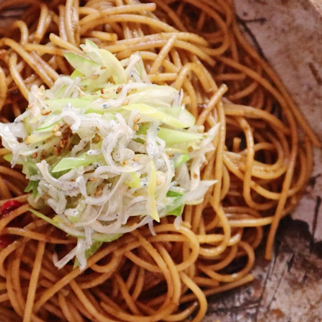 海苔の佃煮で作る和風パスタ【レシピ】