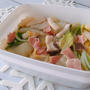 白菜ときのこの旨煮♡アレンジ２種レシピ＊パスタと豆まき
