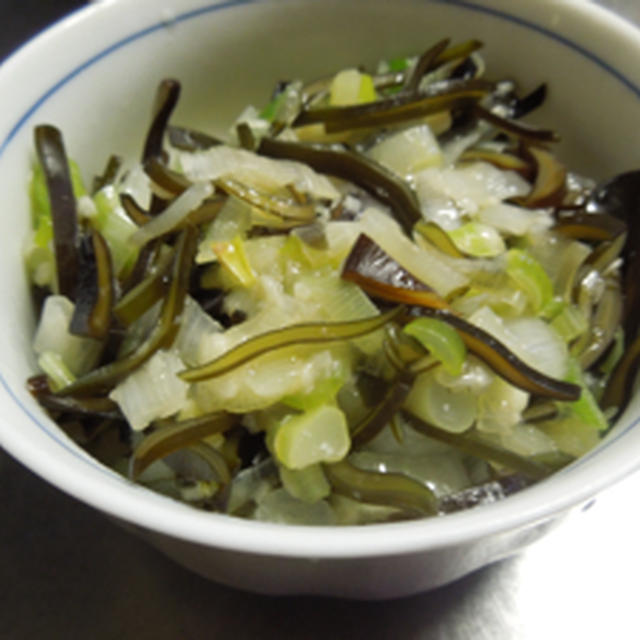 ねぎ塩麹昆布