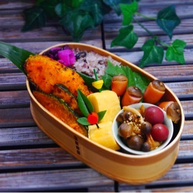 朝寝坊･･･＊三ツ口コンロ全開の旦那くん弁当